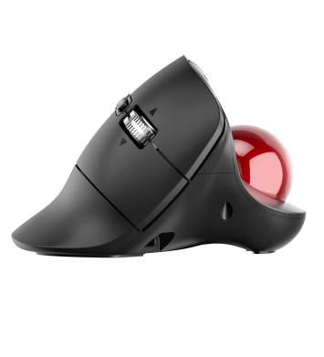 Kensington Pro Fit Ergo TB450 Draadloze Trackballmuis K72194WW 50 Gerecycled Plastic Scrollring Rechtshandige Gebruikers Bluetooth Usb A Nano Ontvanger Zwart P 1280732