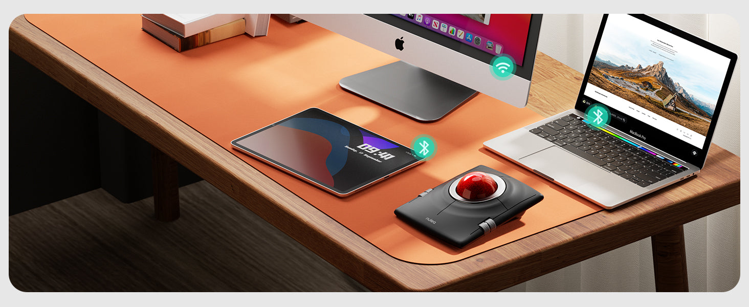 Collection of Nulea M512 Trackball Mouse: Your New Favorite Work Companion in a gallery layout