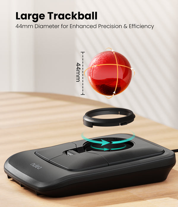 Nulea M511 Pro Trackball Mouse