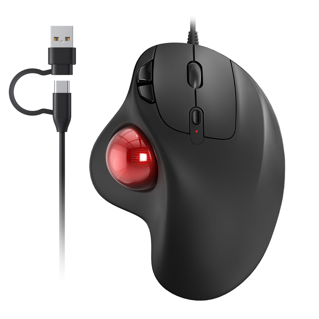 Nulea M509 Trackball Mouse Wired