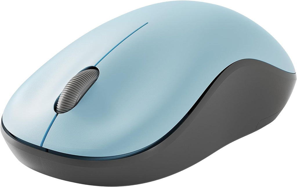 Nulea 2.4G Bluetooth Mouse Dual Mode-Blue Grey