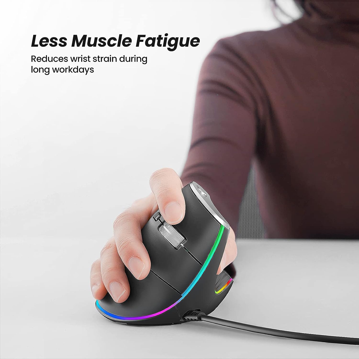 Nulea M504 Wired Vertical Mouse – nulea offical