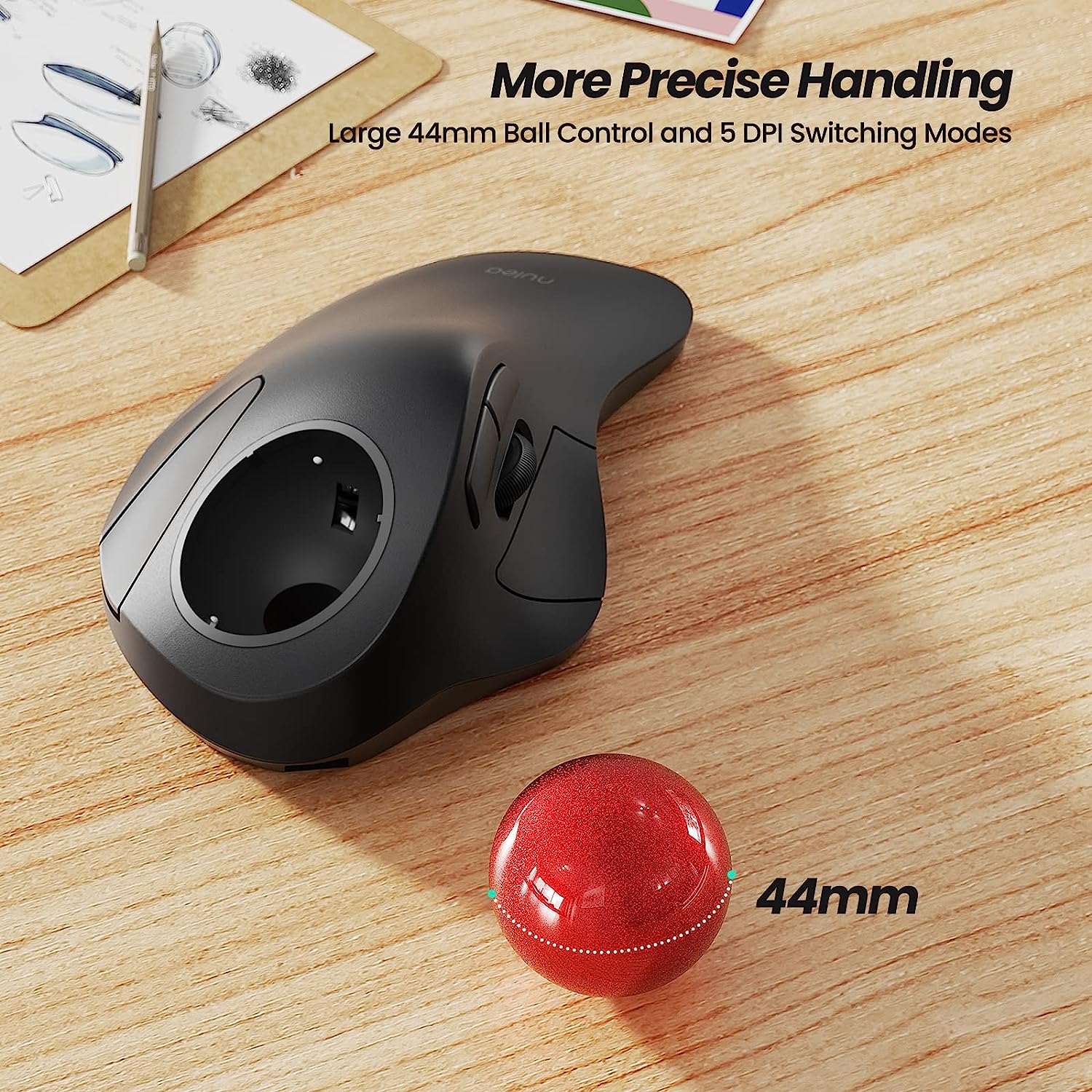 Nulea M505 Wireless Trackball Mouse nulea offical