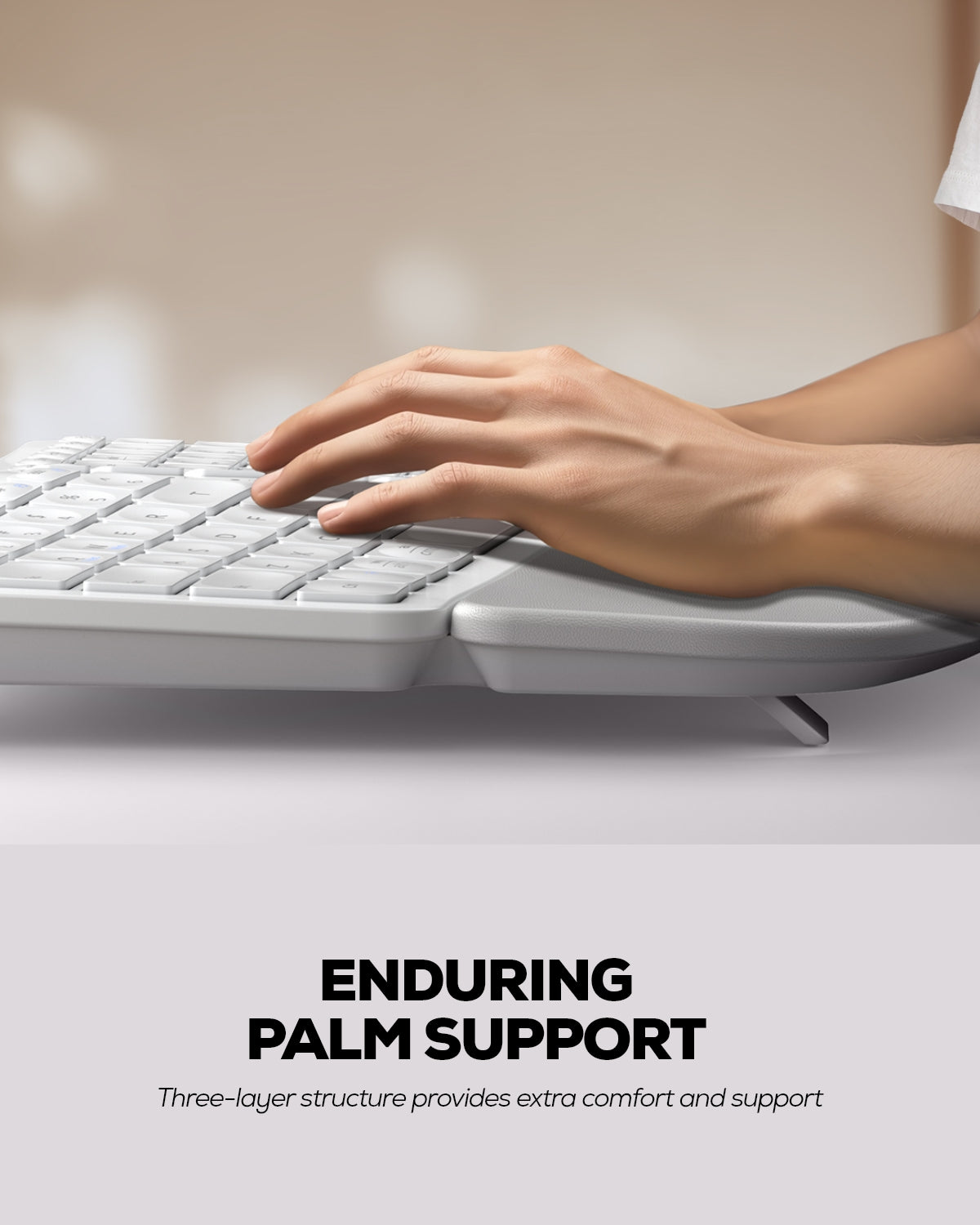 Collection of Nulea KM75 Advanced Wireless Ergonomic Keyboard and Mouse Combo in a gallery layout