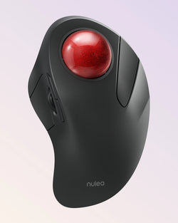 Collection of Nulea M505 Wireless Trackball Mouse in a gallery layout