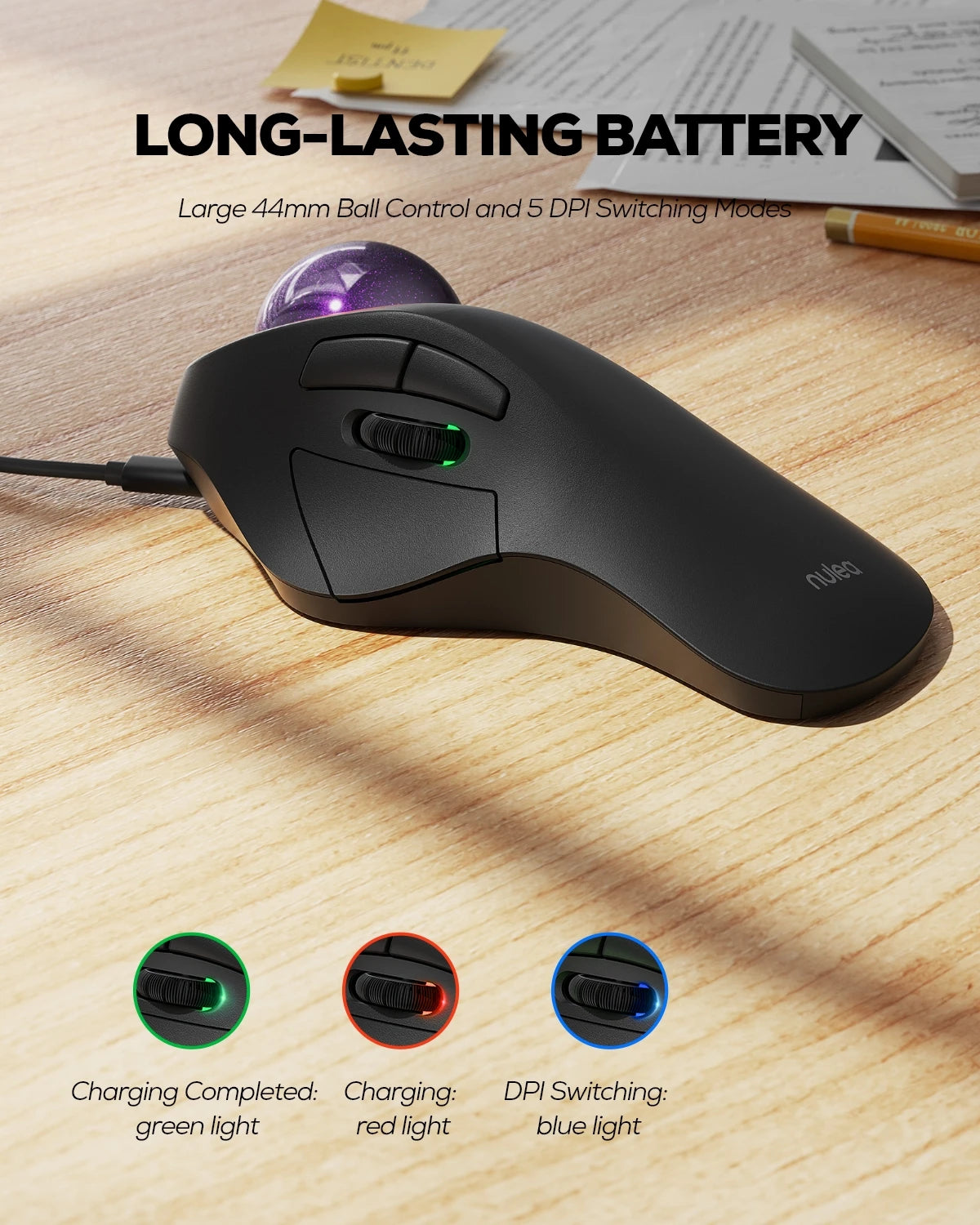 Neulea Mouse Nulea M505 Wireless Trackball Mouse – nulea offical
