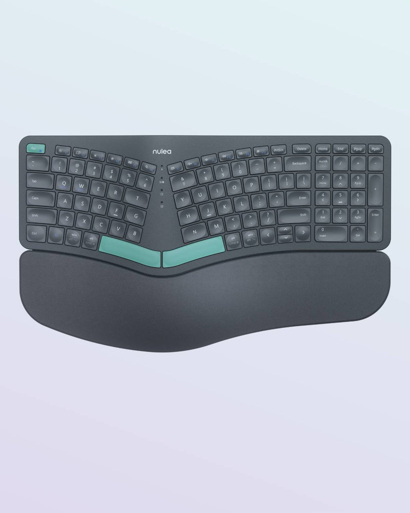 Nulea RT05B Wireless Ergonomic Keyboard