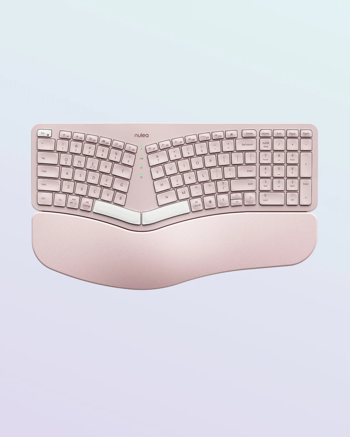 Collection of Nulea RT05 Wireless Ergonomic Keyboard in a gallery layout