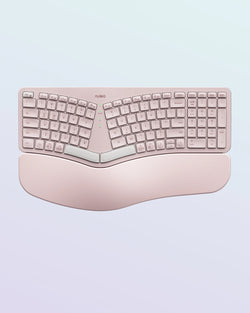 Collection of Nulea RT05B Wireless Ergonomic Keyboard in a gallery layout