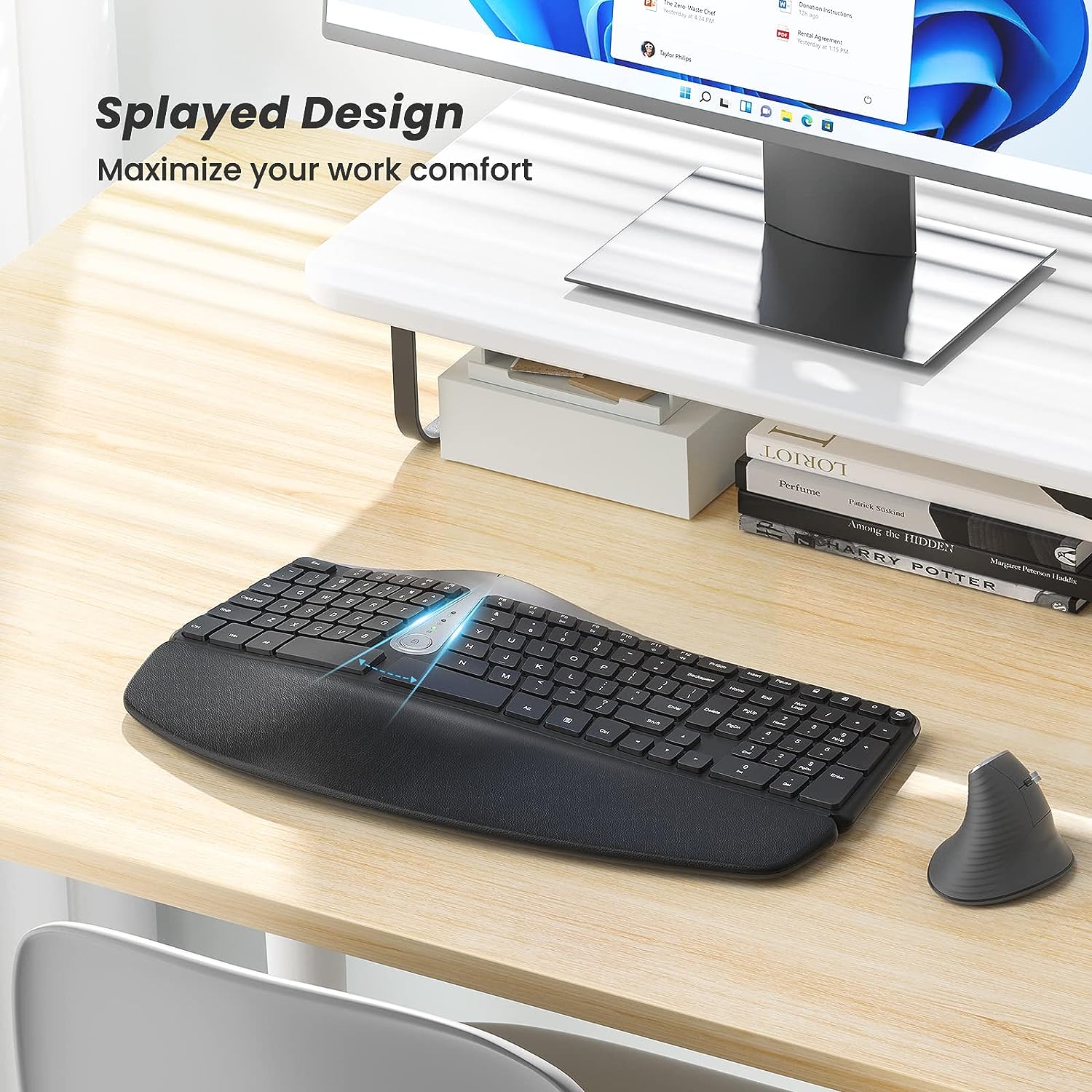 Nulea Rt04 Wireless Ergonomic Keyboard Nulea Offical 