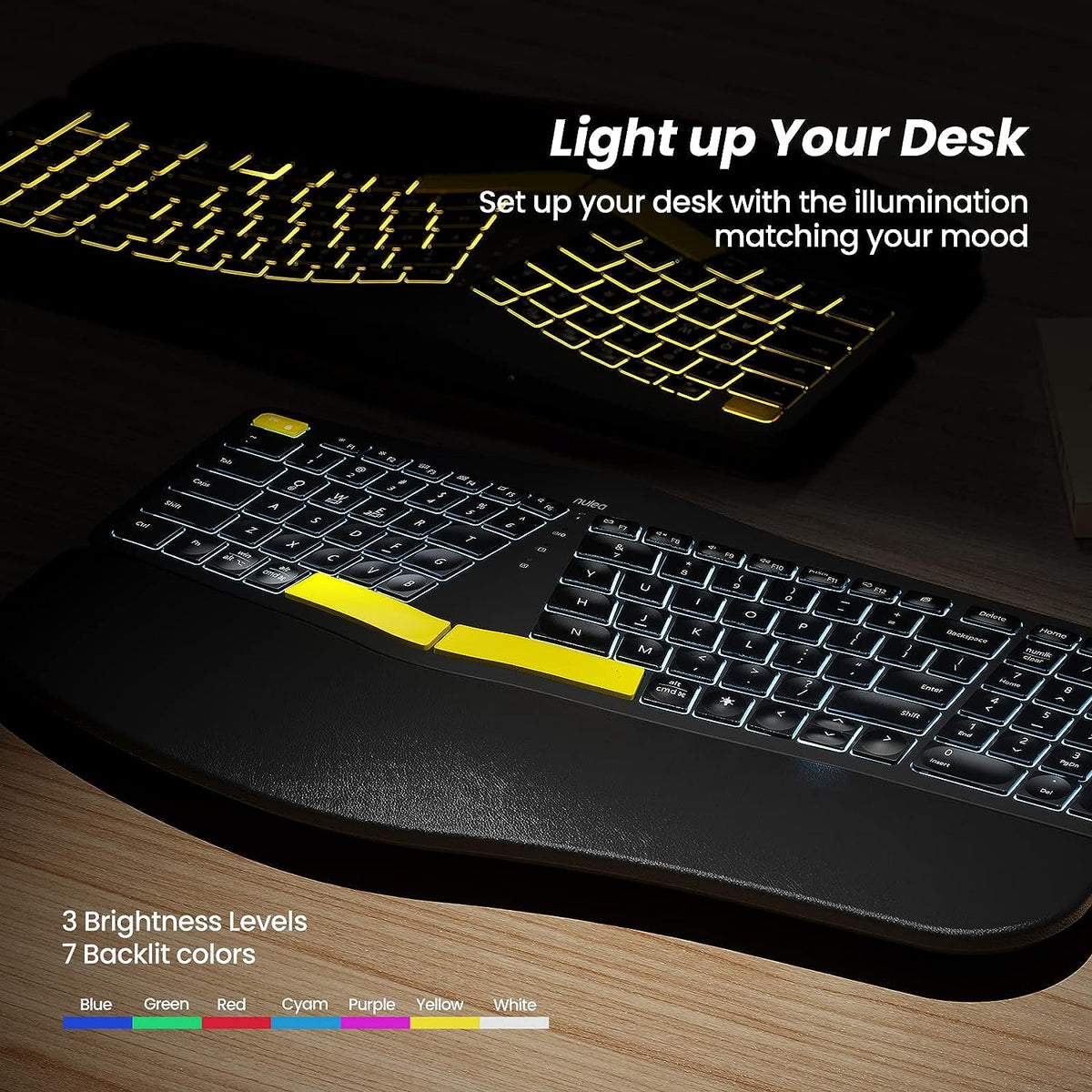 Nulea RT05 Wireless Ergonomic Keyboard nulea offical