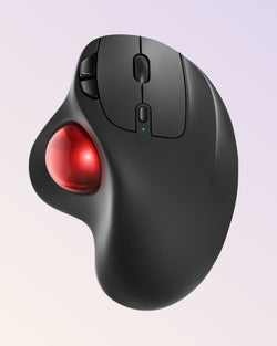 Collection of nulea M501 wireless trackball mouse  in a gallery layout