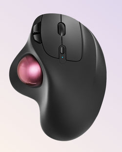 Collection of Nulea M501 Wireless Trackball Mouse in a gallery layout